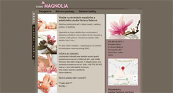 Desktop Screenshot of magnoliakh.cz