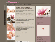 Tablet Screenshot of magnoliakh.cz